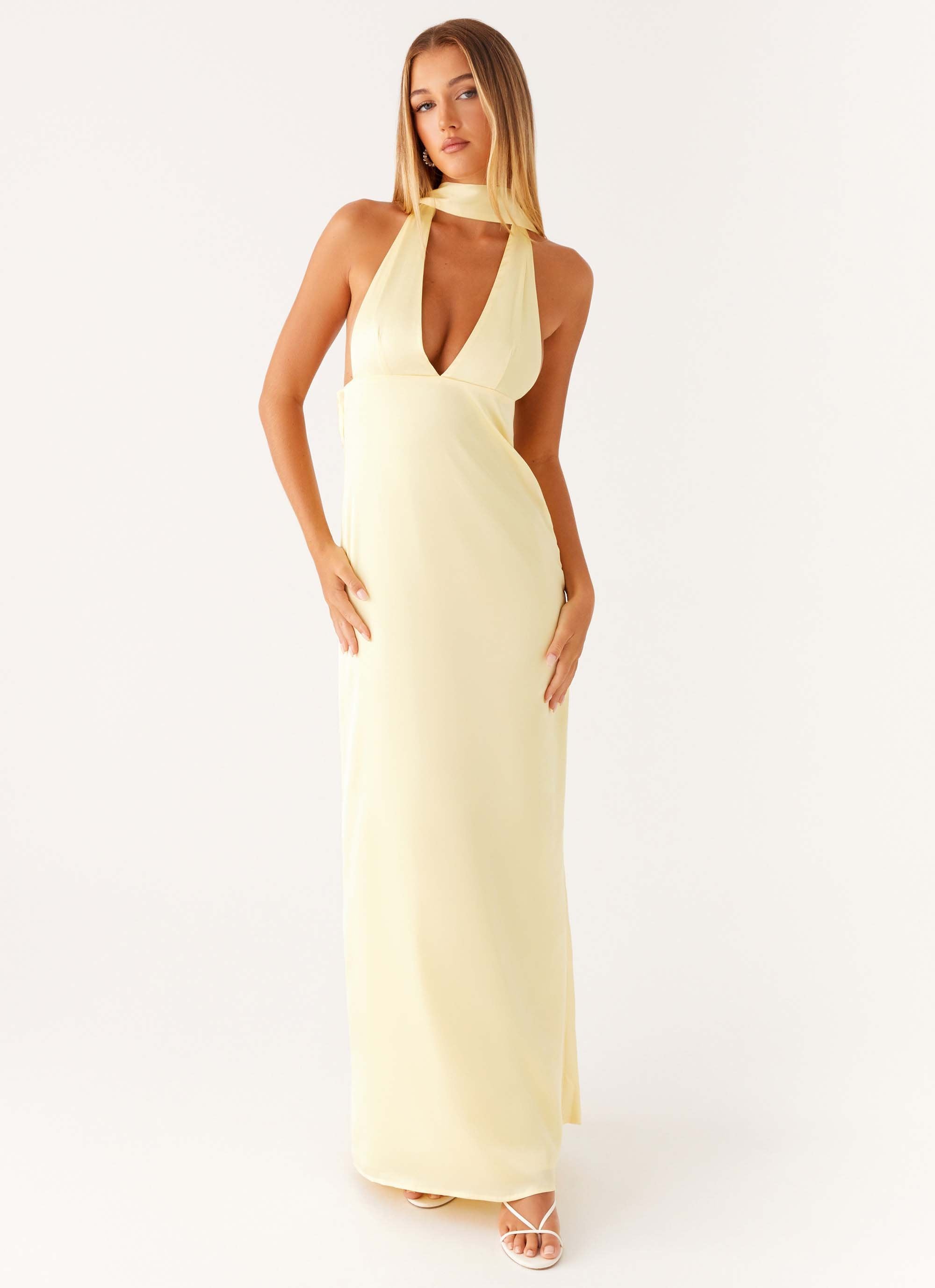 Diora Open Back Dress