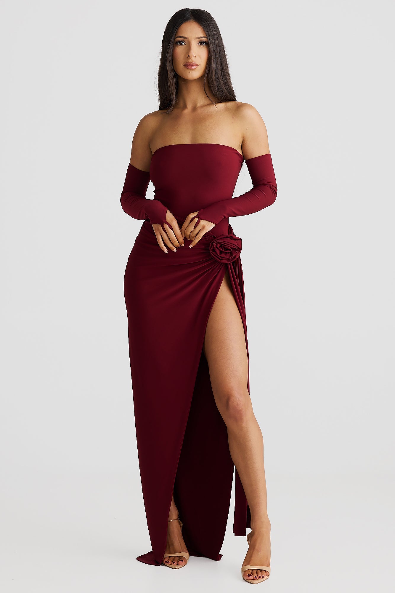 Giorgiana Elegant Sleeve Dress